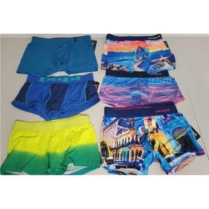PAPI ASSORTED MENS BRAZAILIAN MODERN STRETCH TRUNKS SIZES M AND LARGE 50 PK BNWT